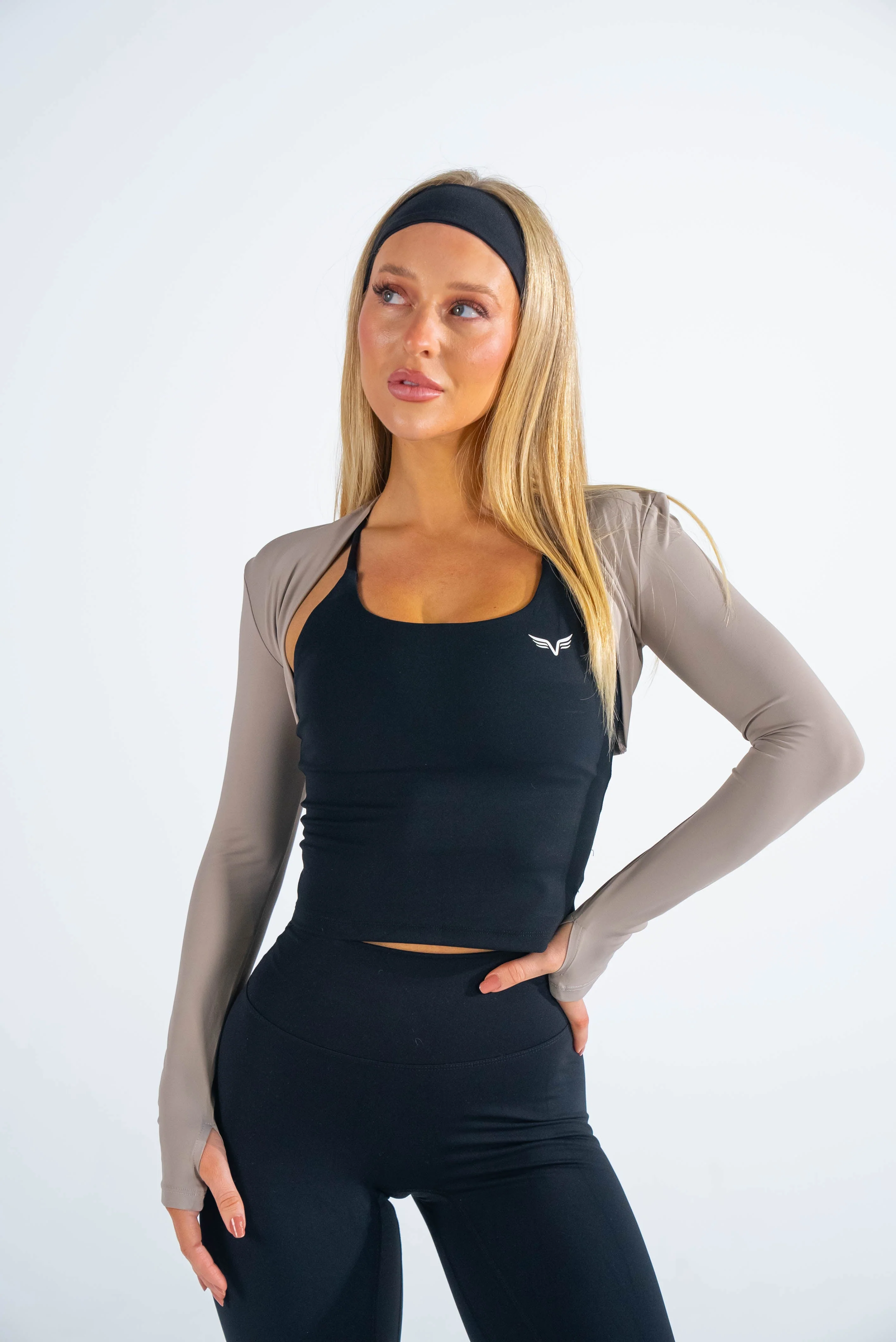 Classy 2.0 Pilates Lycra Singlet Black - Image 5