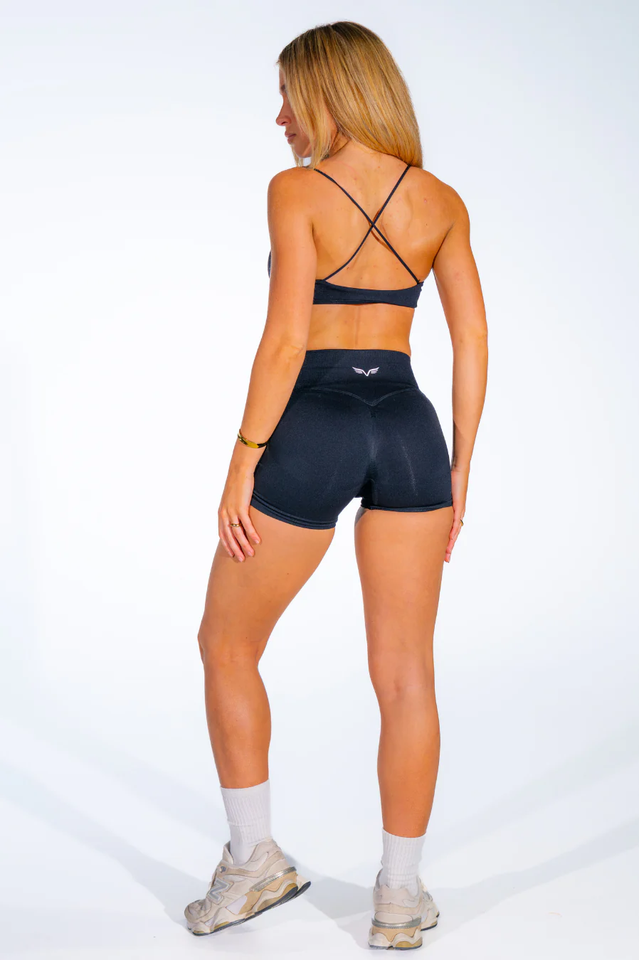 Club Athletica Amplify Seamless Shorts Black - Image 7