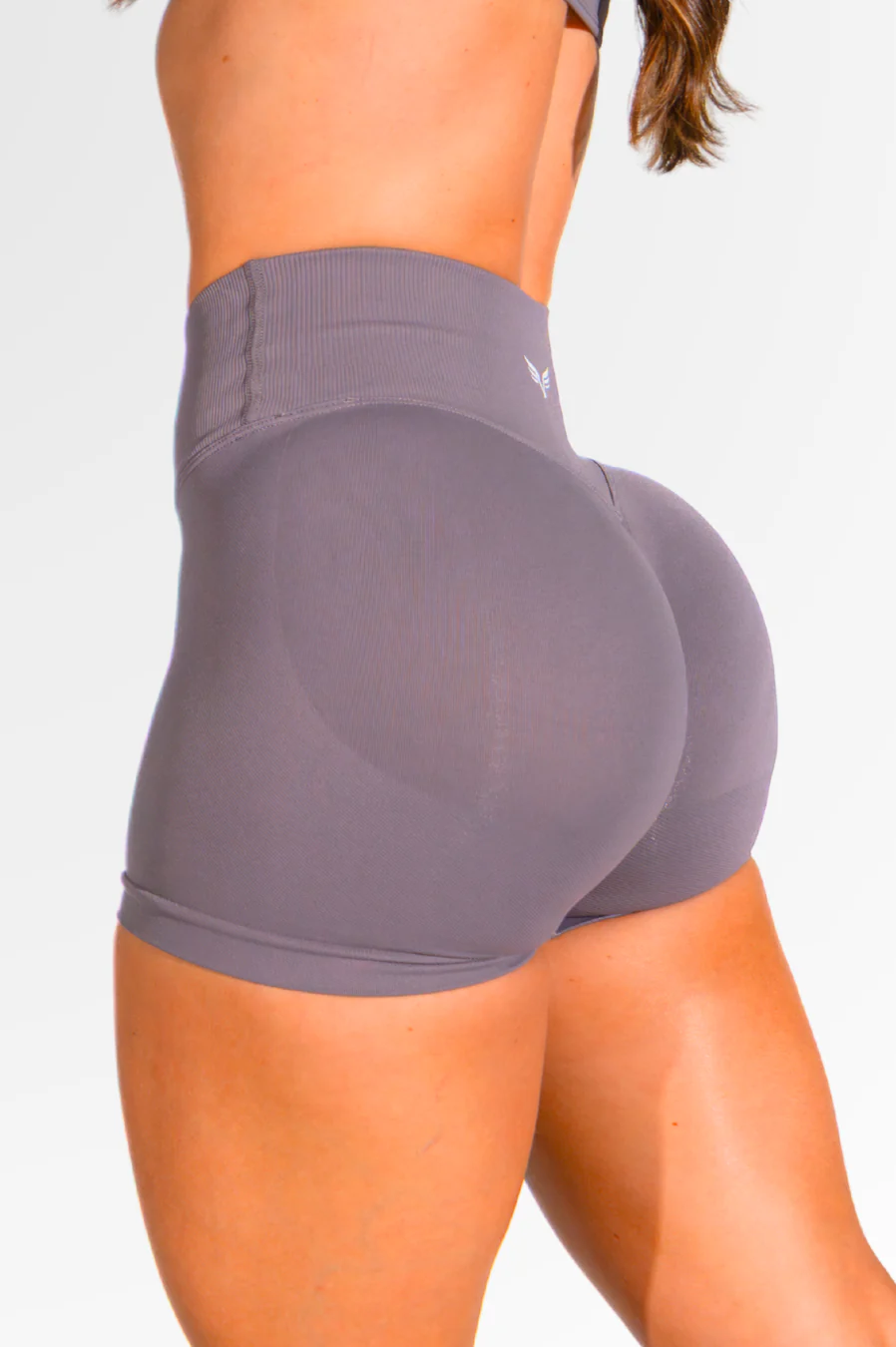 Club Athletica Amplify Seamless Shorts Grey Haze