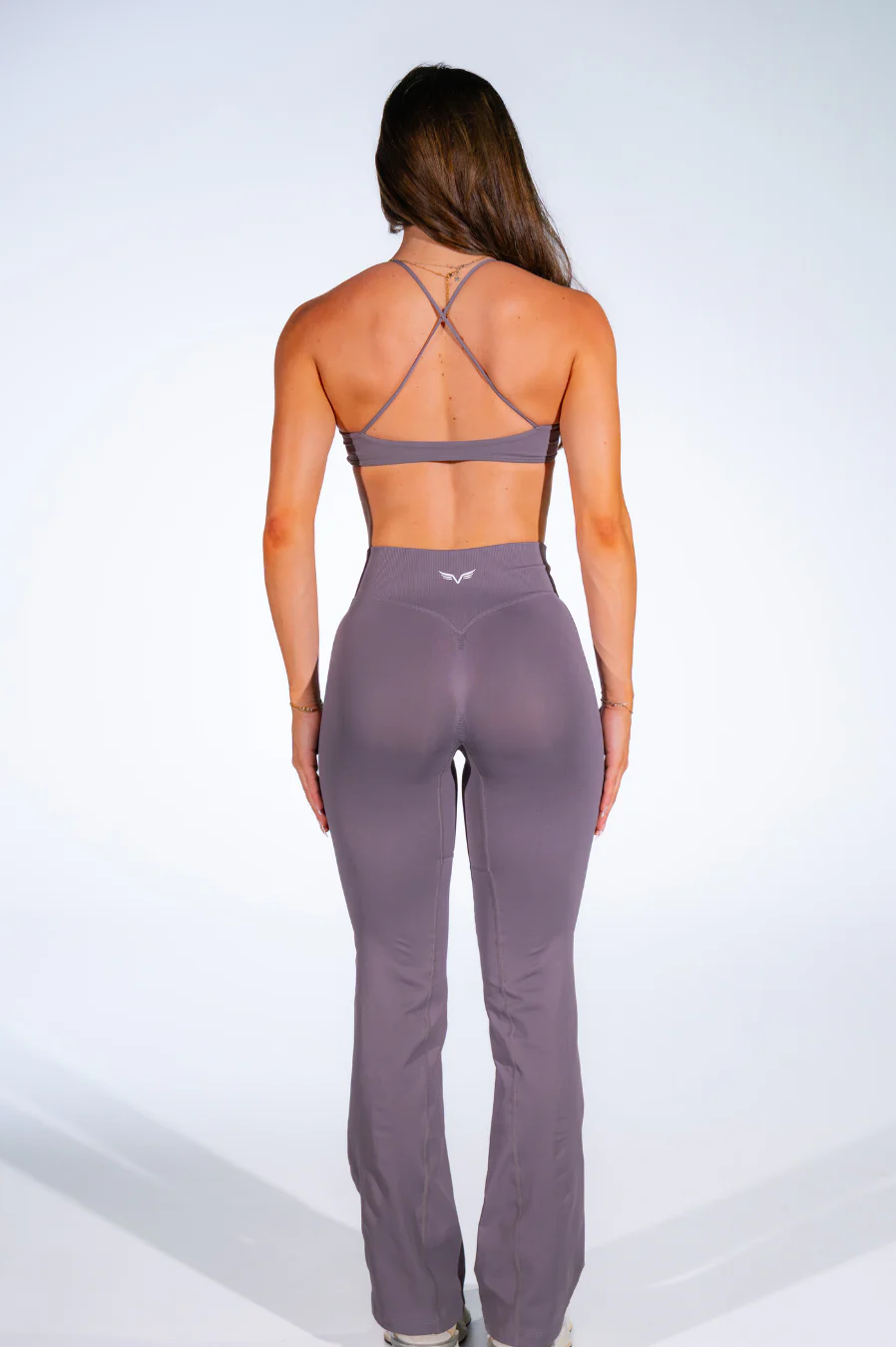 Club Athletica Amplify Seamless Sports Bra Grey Haze - Image 5