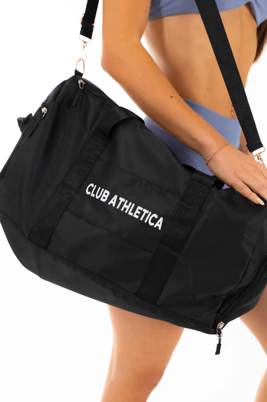 Club Athletica Classic Gym Bag Black - Image 5