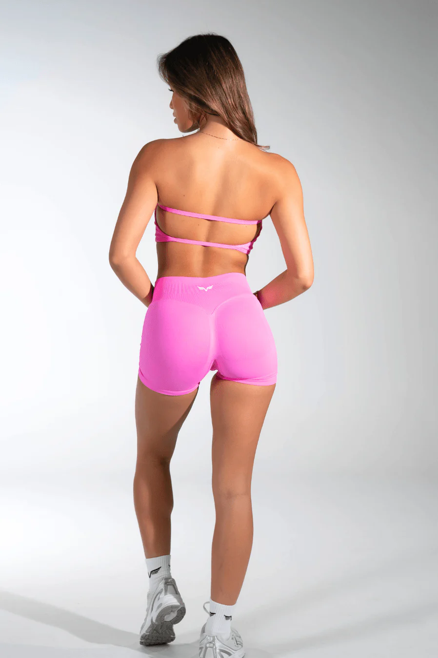 Club Athletica Flex Backless Bandeau Power Pink - Image 8