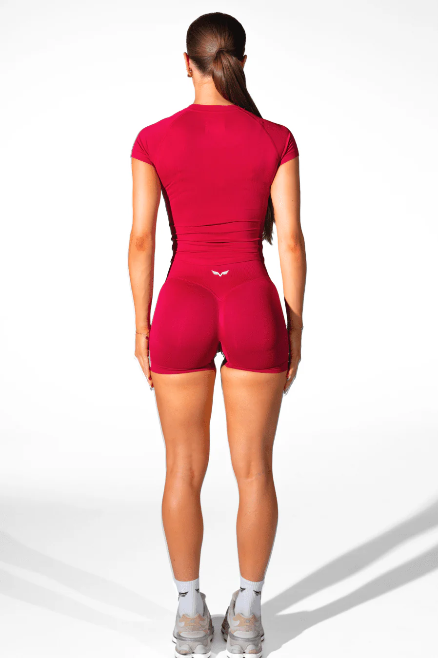 Club Athletica Flex Contour Fit Tee Festive Red - Image 6