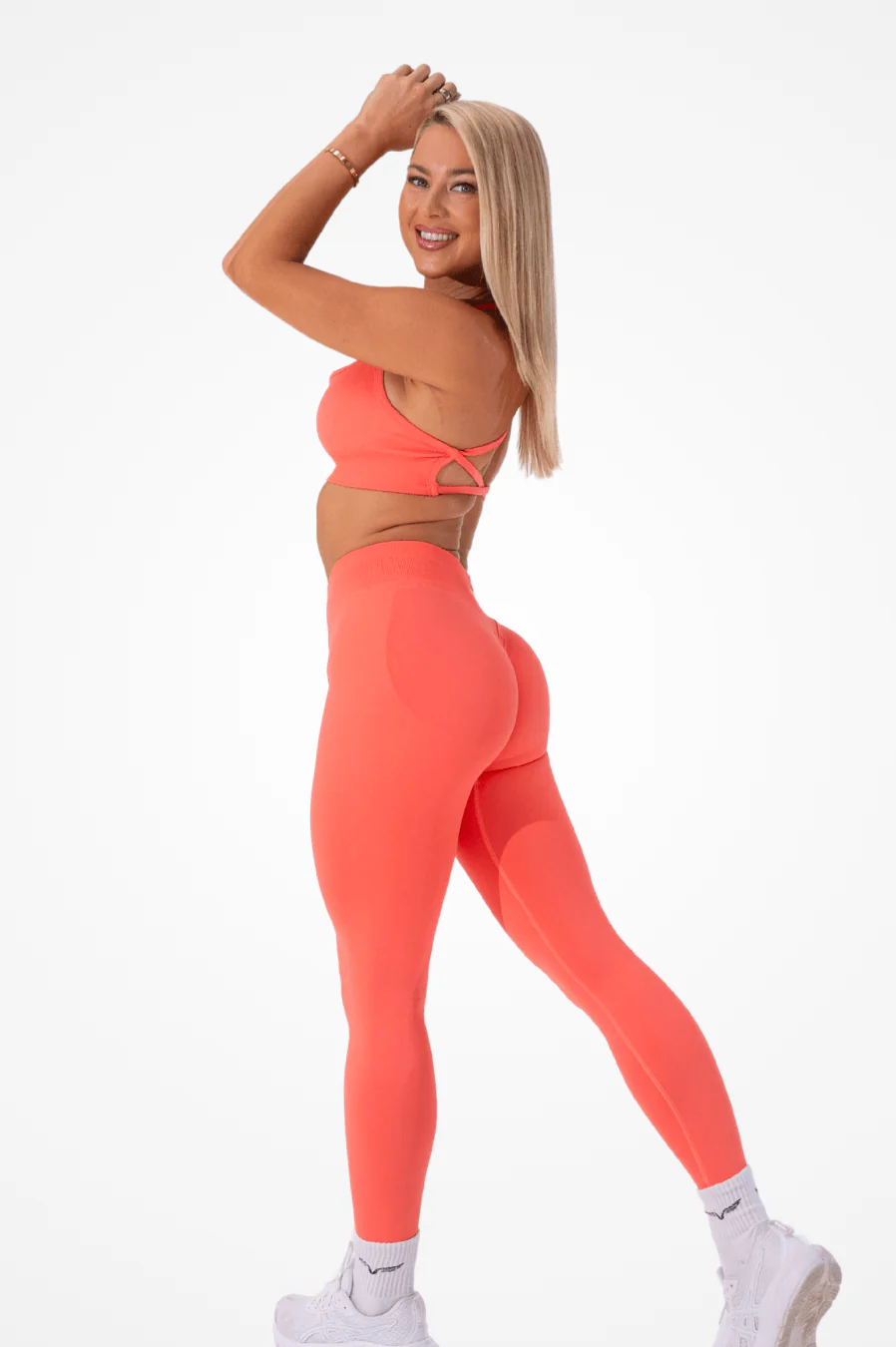 Club Athletica Flex Seamless Leggings Apricot - Image 3