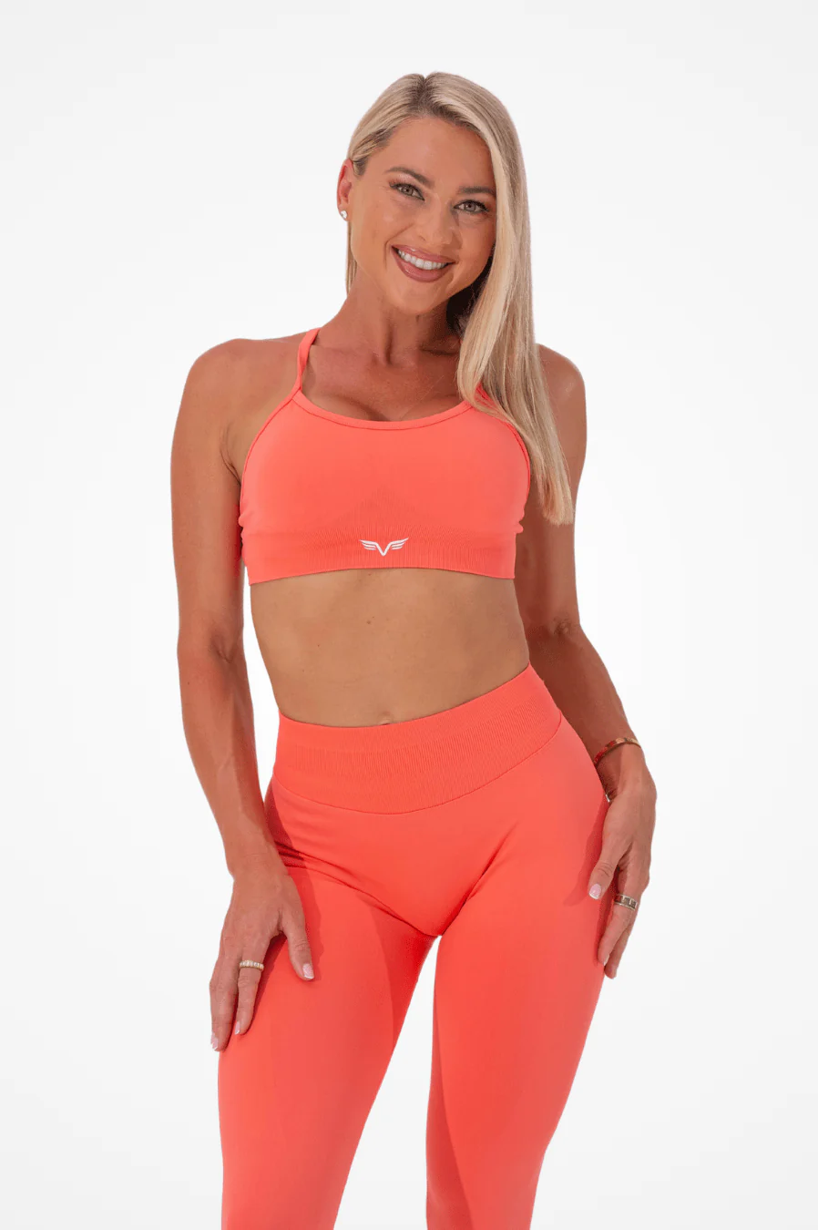 Club Athletica Flex Seamless Leggings Apricot - Image 5