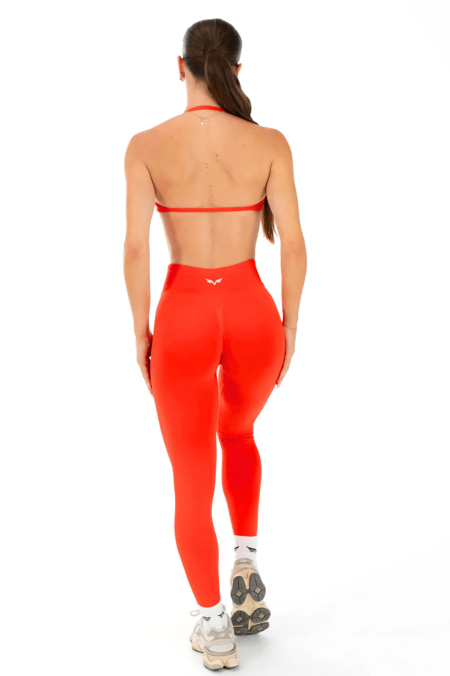Club Athletica Flex Seamless Leggings Inferno Red - Image 3