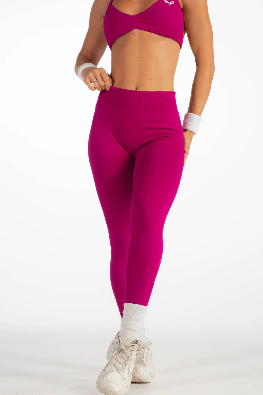Club Athletica Flex Seamless Leggings Raspberry - Image 6