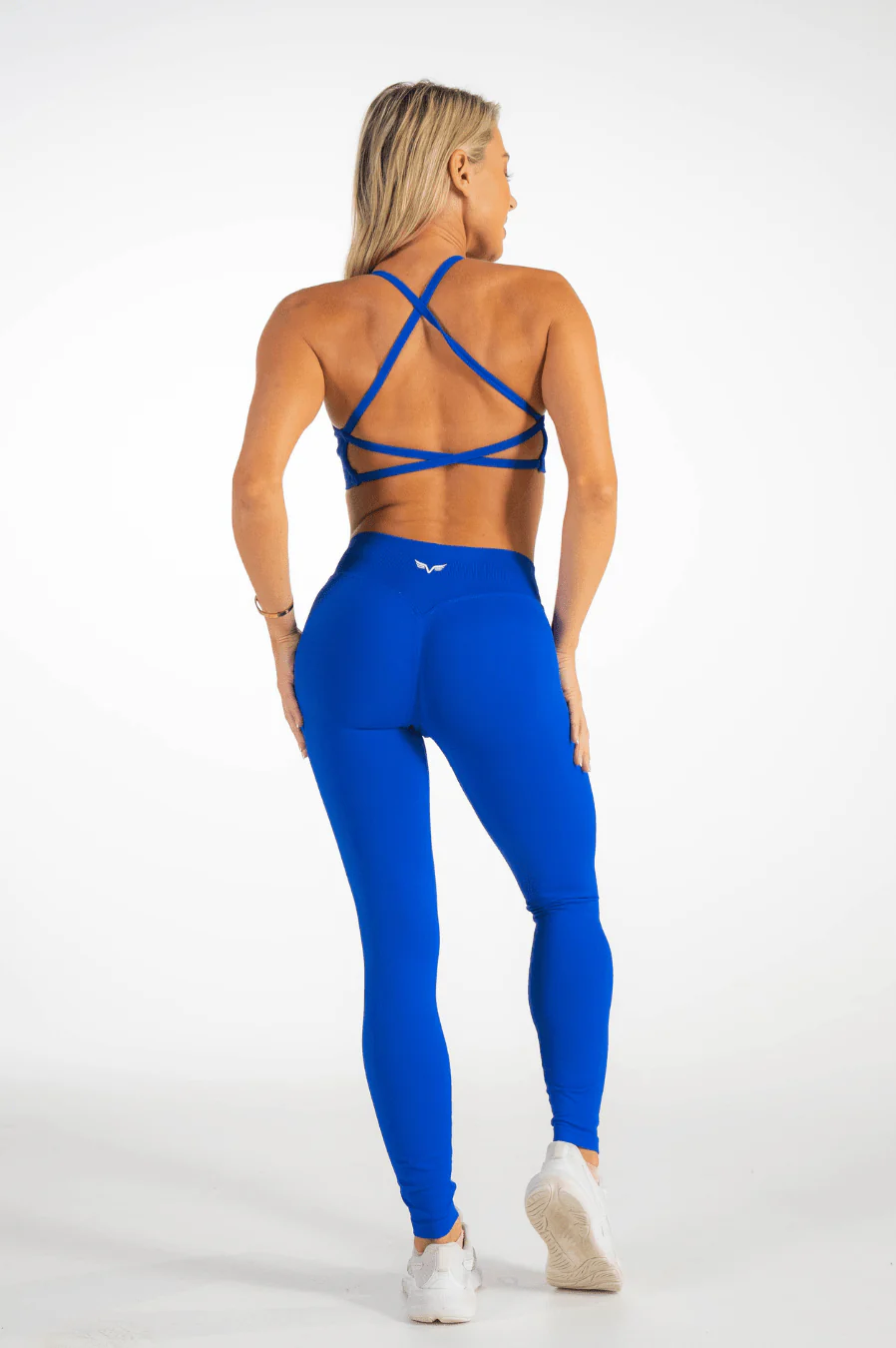 Club Athletica Flex Seamless Leggings Velocity Blue - Image 4