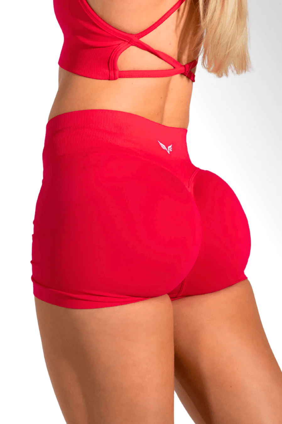 Club Athletica Flex Seamless Shorts Cherry Pink