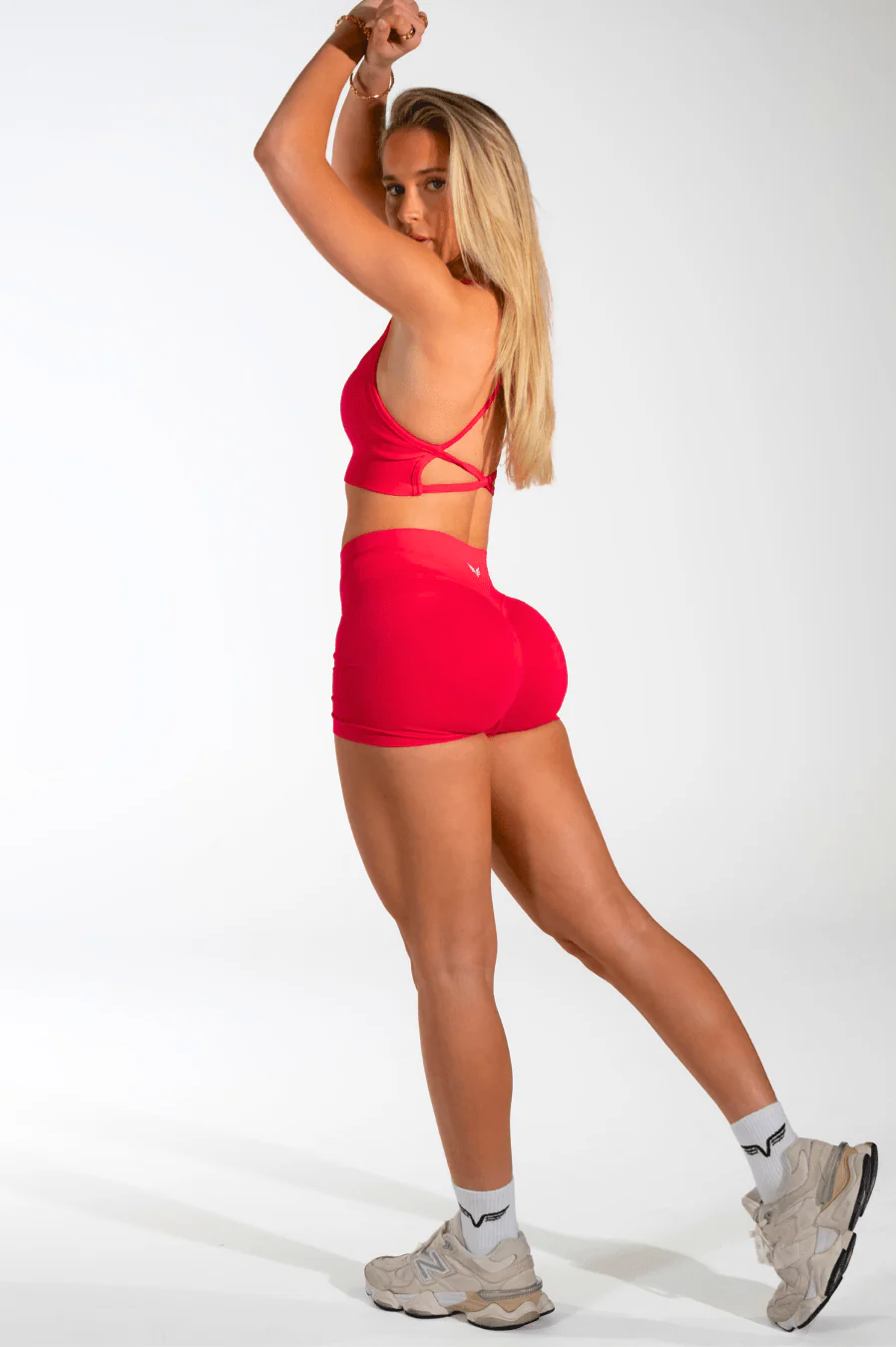 Club Athletica Flex Seamless Shorts Cherry Pink - Image 8