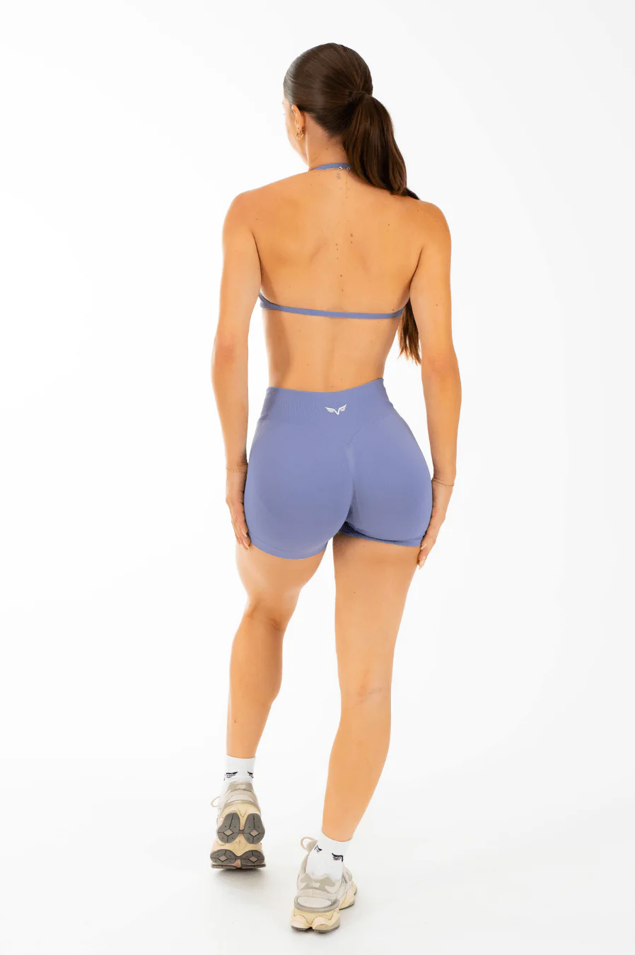 Club Athletica Flex Seamless Shorts Moonstone Blue - Image 7