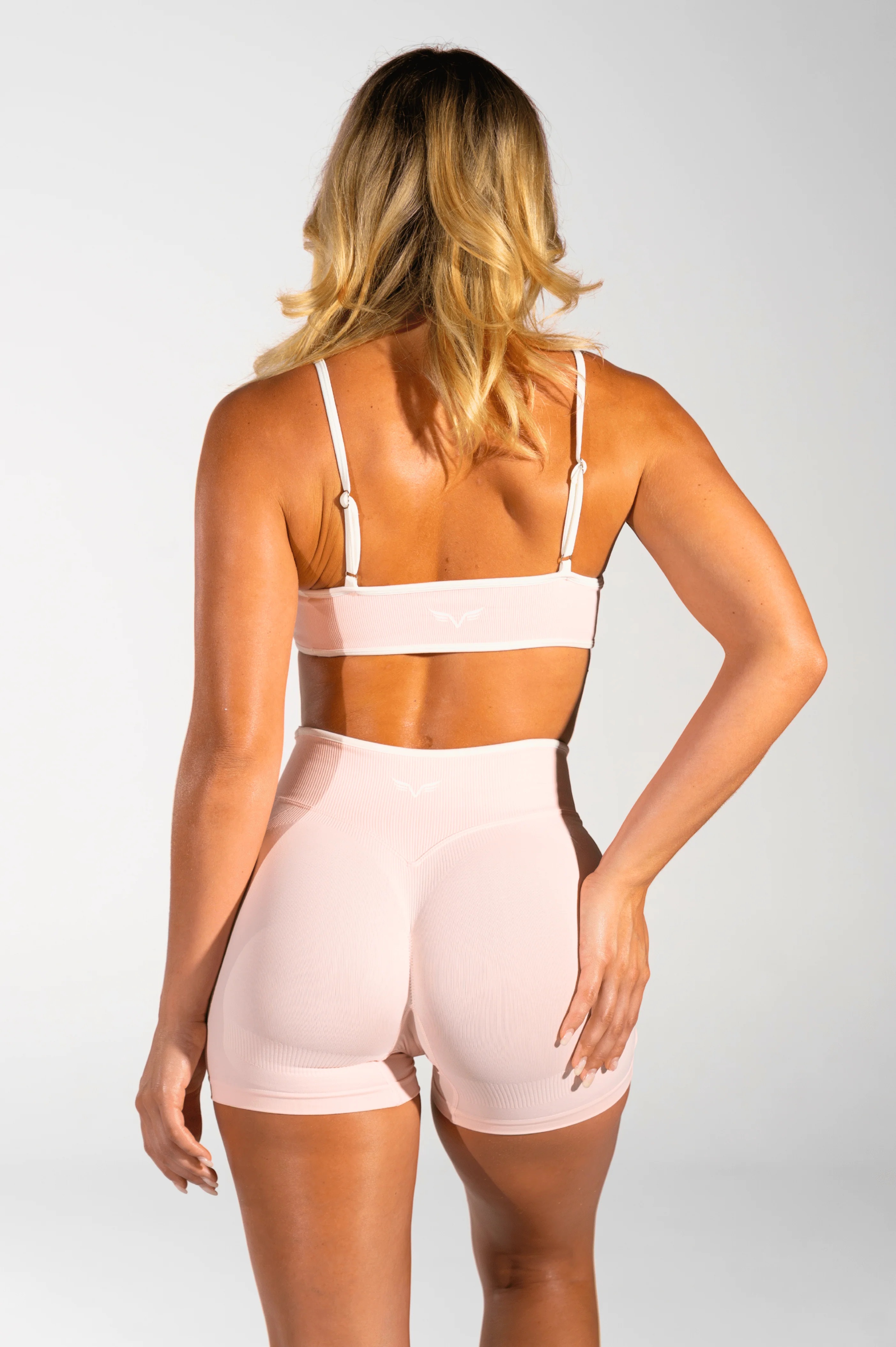 Club Athletica Impact Sculpt Seamless Shorts Quartz Pink - Image 6