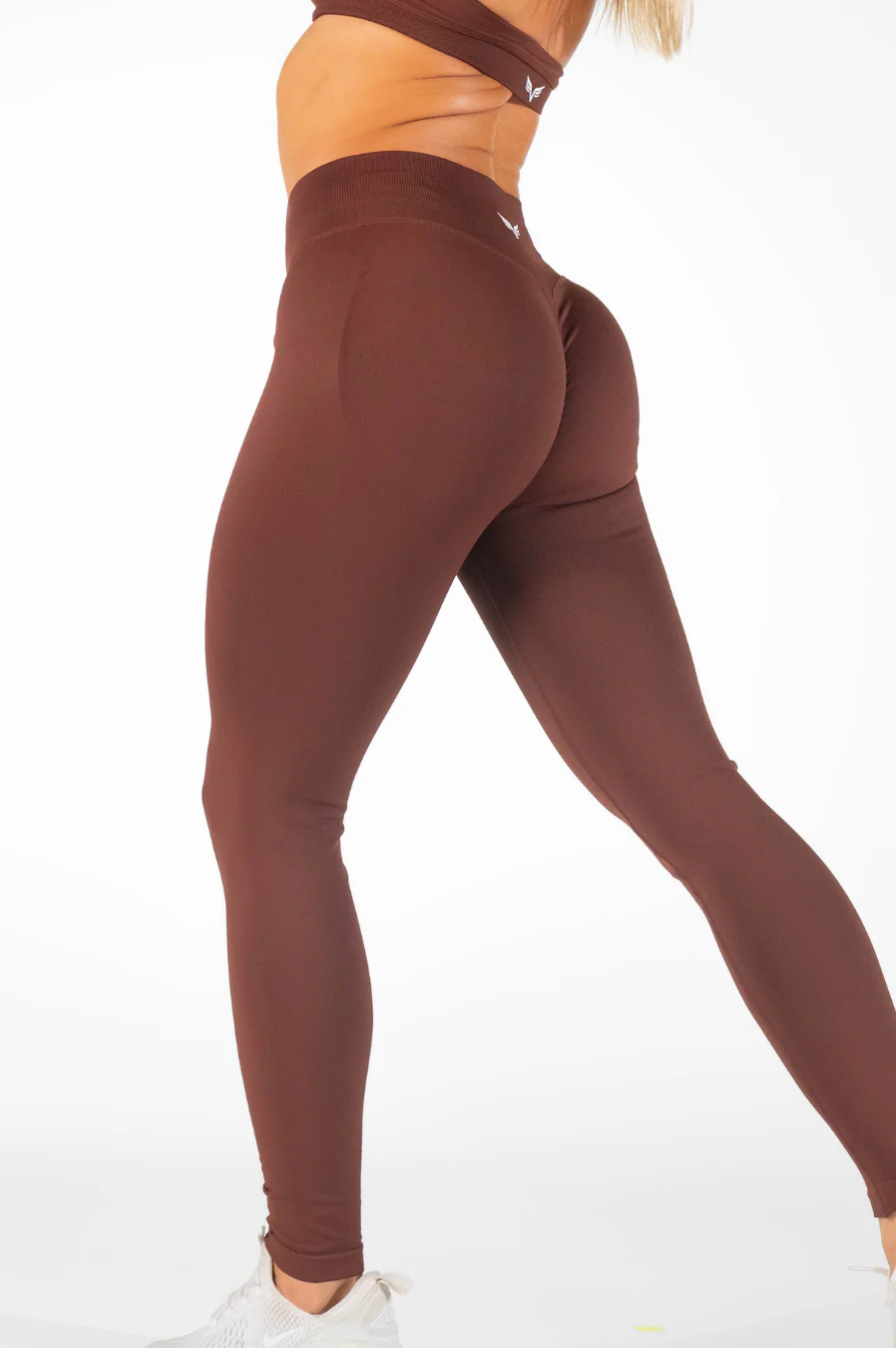 Club Athletica Flex Seamless Leggings Cocoa Brown