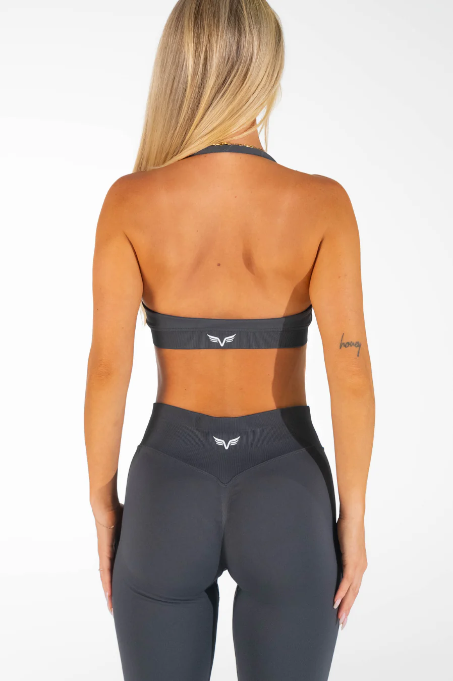 Club Athletica Flex Seamless Leggings Stone Grey - Image 5