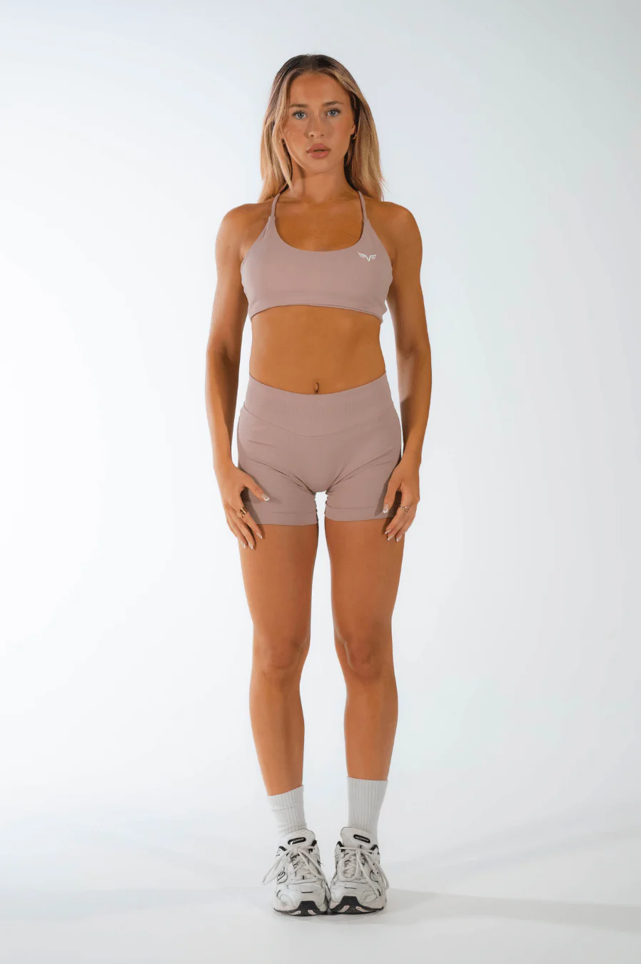 Club Athletica Flex Seamless Shorts Sirocco Nude - Image 3