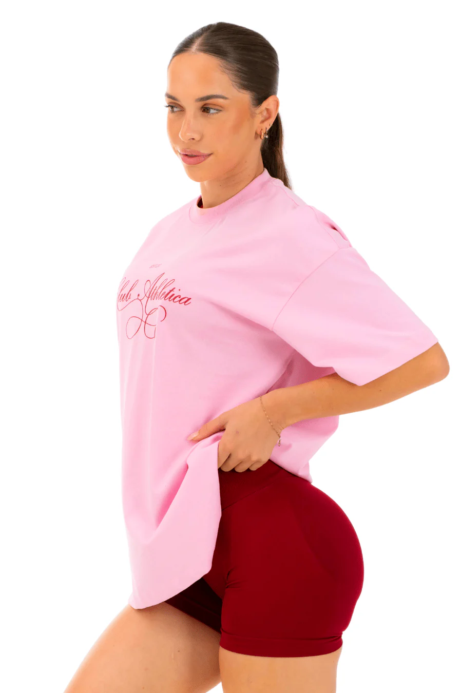 Club Athletica Oversized Pink/Red - Image 4