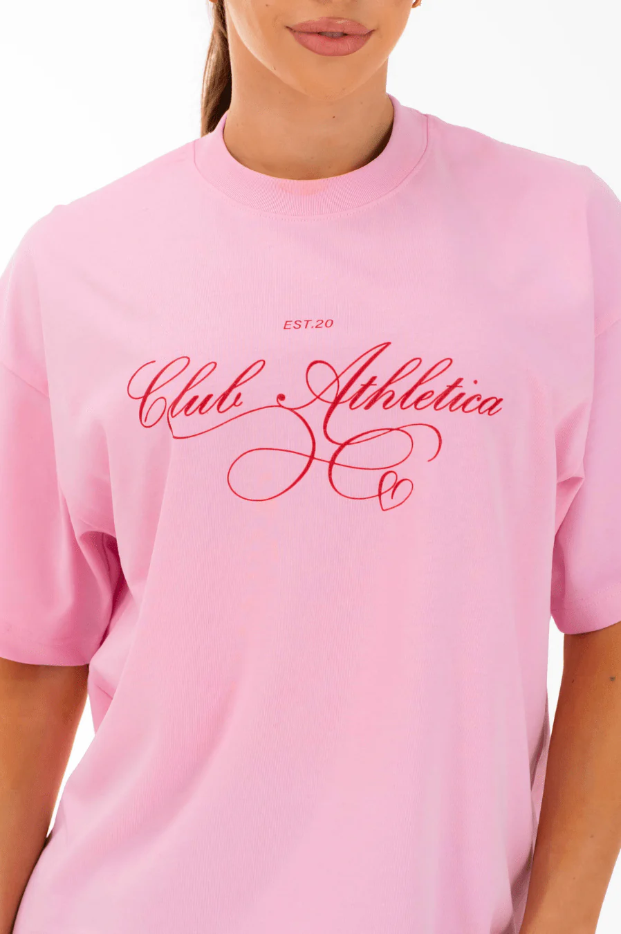 Club Athletica Oversized Pink/Red - Image 6