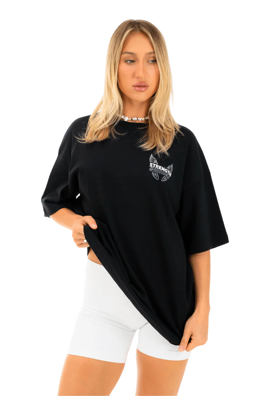 Club Athletica Oversized Tee Black - Image 4
