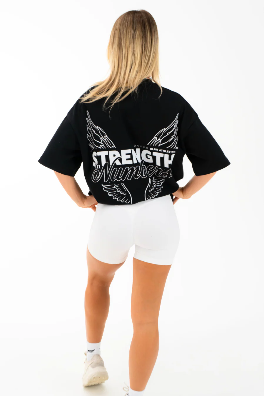 Club Athletica Oversized Tee Black - Image 5