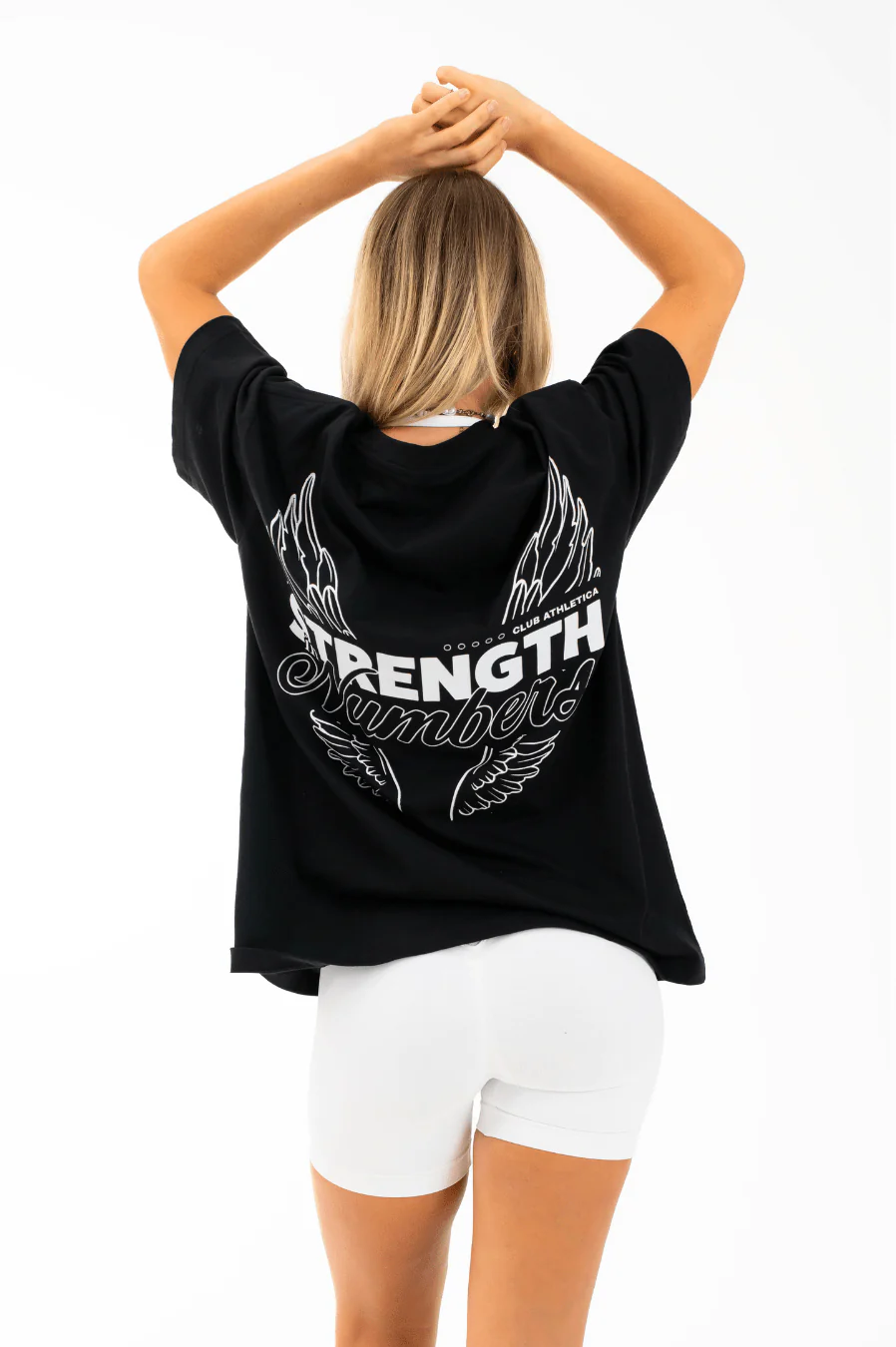 Club Athletica Oversized Tee Black - Image 6