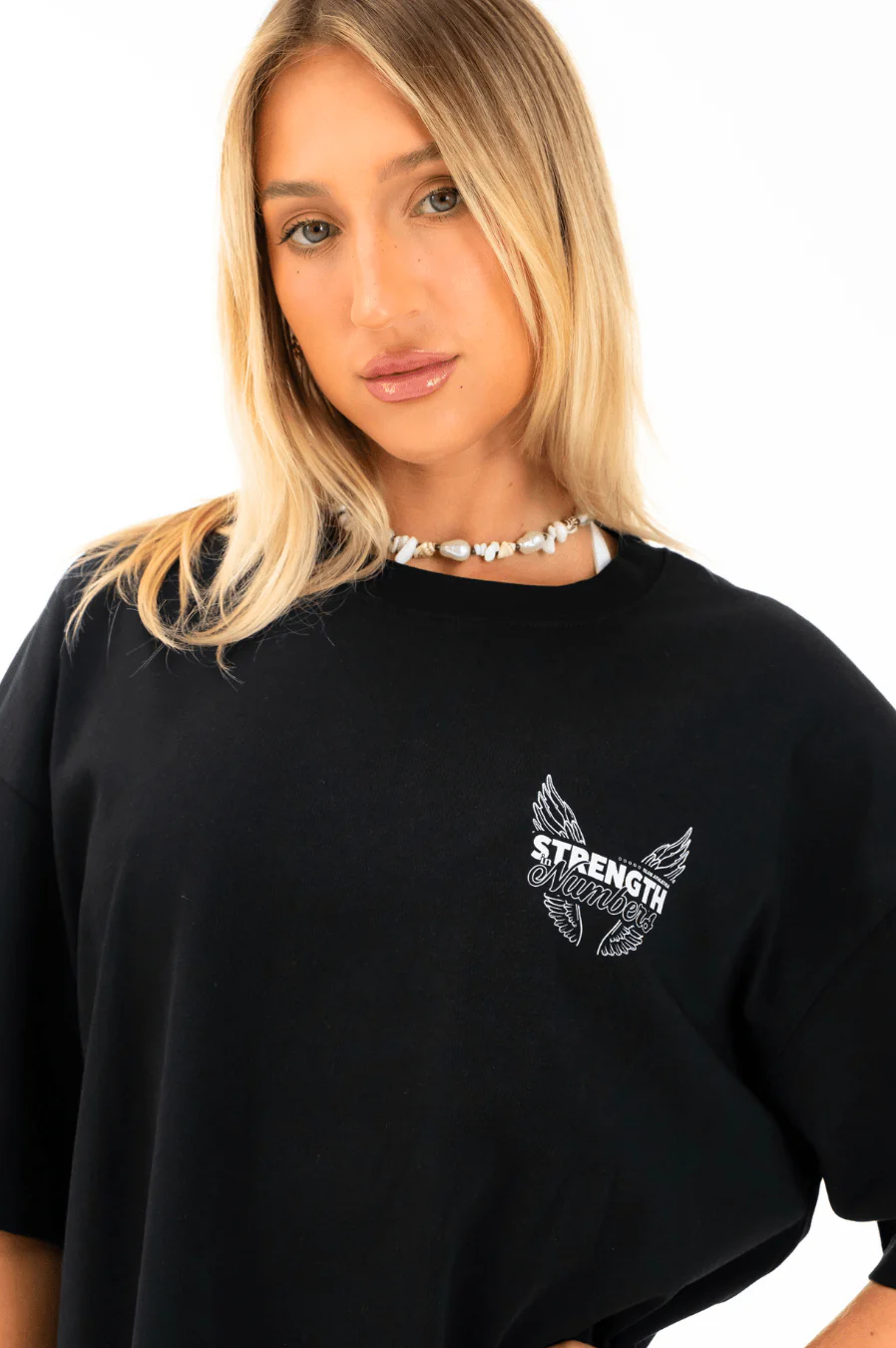 Club Athletica Oversized Tee Black - Image 7
