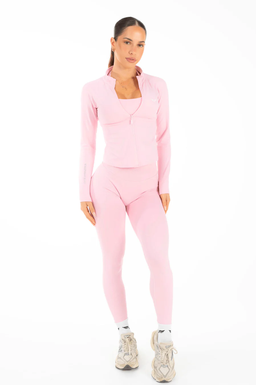 Flex Zippy Sculpt Jacket Light Pink - Image 5
